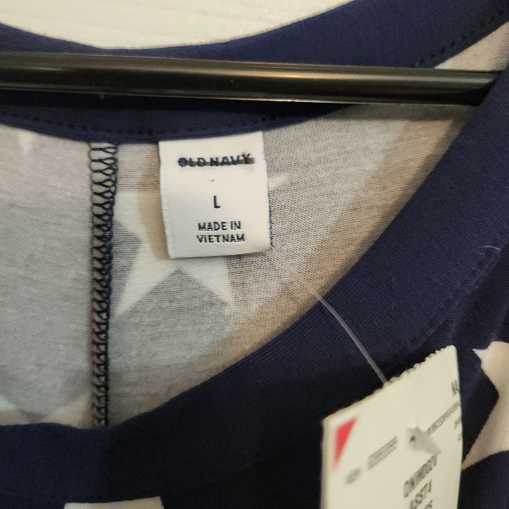 Old Navy Kids Dress - Navy Blue with White Stars - Picture 2 of 3